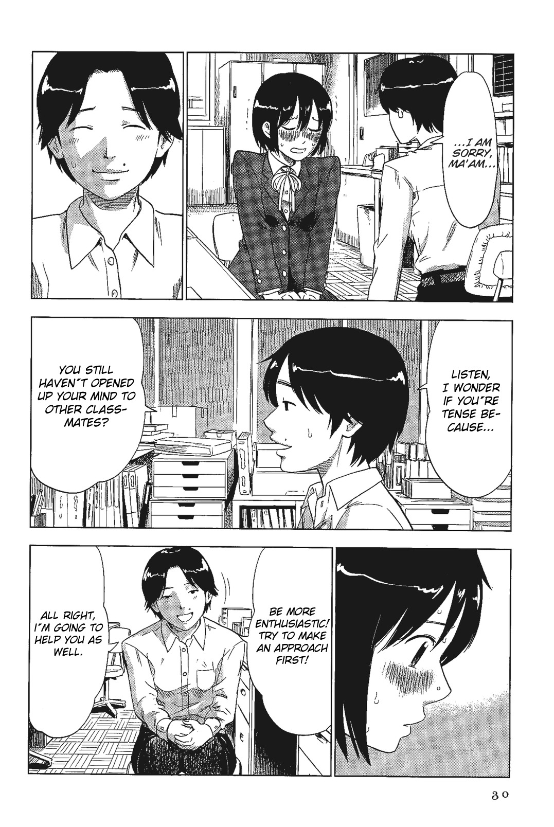 Shino-chan wa Jibun no Namae ga Ienai Chapter 2 page 10 - Chapter 2: Do Your Best...Let's Do Our Best...I'll Try My Best