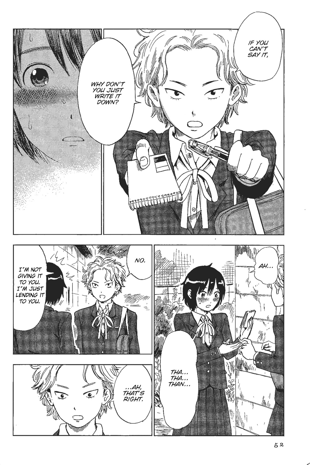 Shino-chan wa Jibun no Namae ga Ienai Chapter 3 page 14 - Chapter 3: Thank You for the Meal