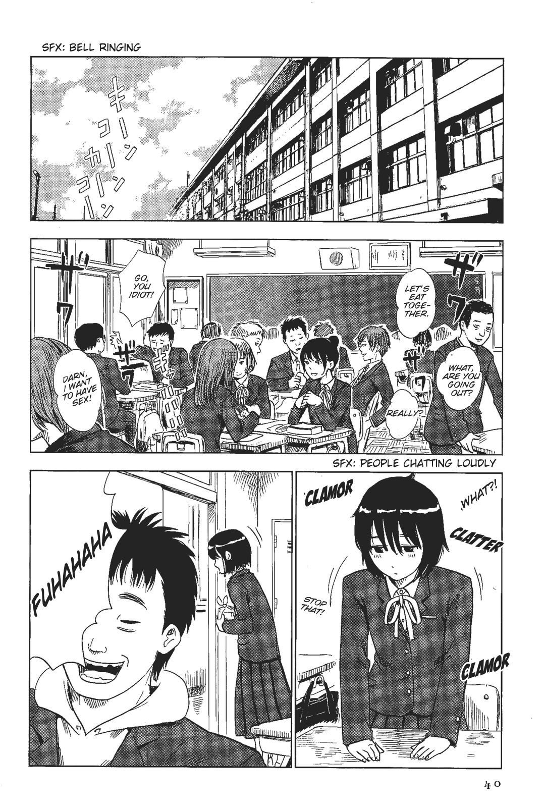 Shino-chan wa Jibun no Namae ga Ienai Chapter 3 page 2 - Chapter 3: Thank You for the Meal