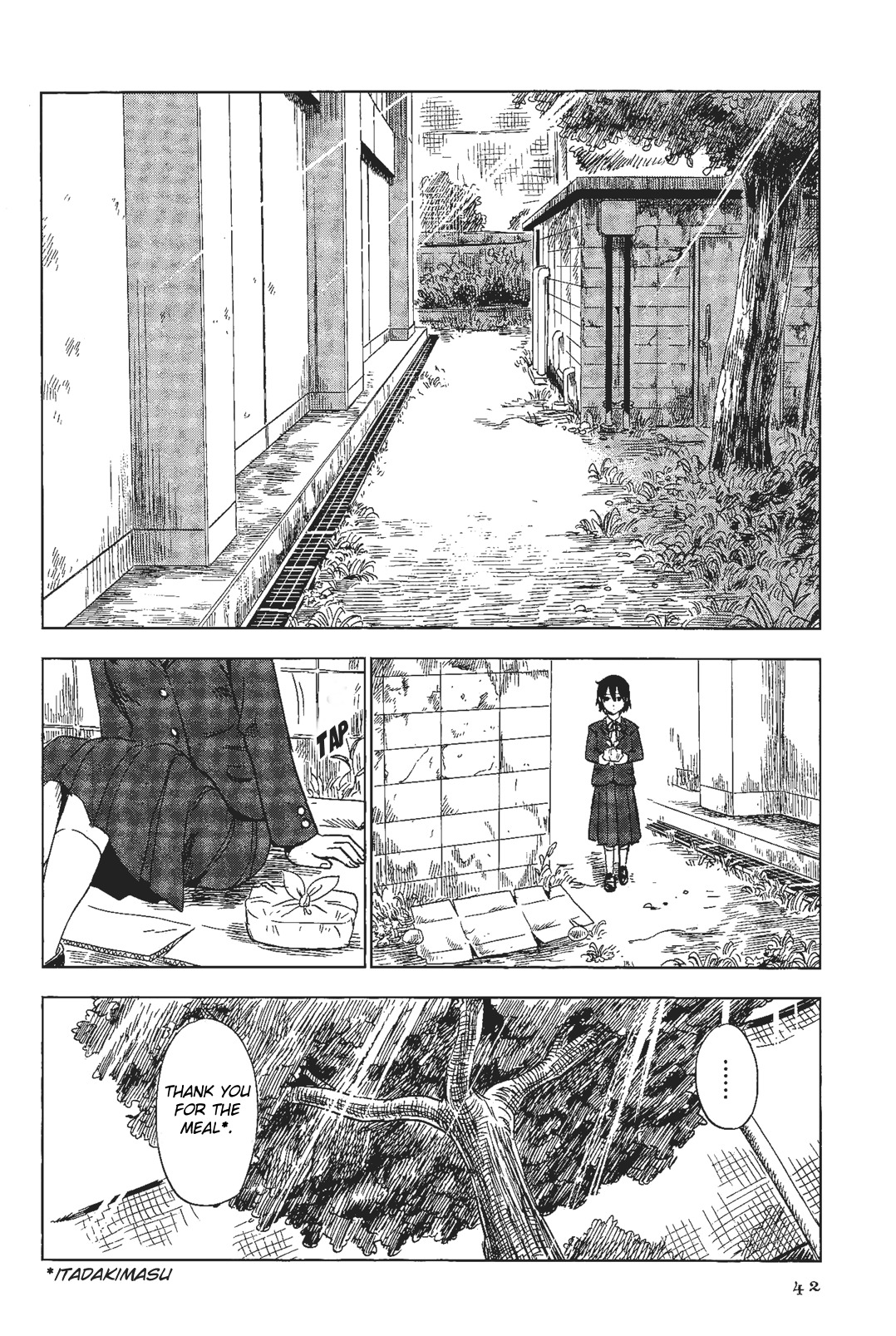 Shino-chan wa Jibun no Namae ga Ienai Chapter 3 page 4 - Chapter 3: Thank You for the Meal
