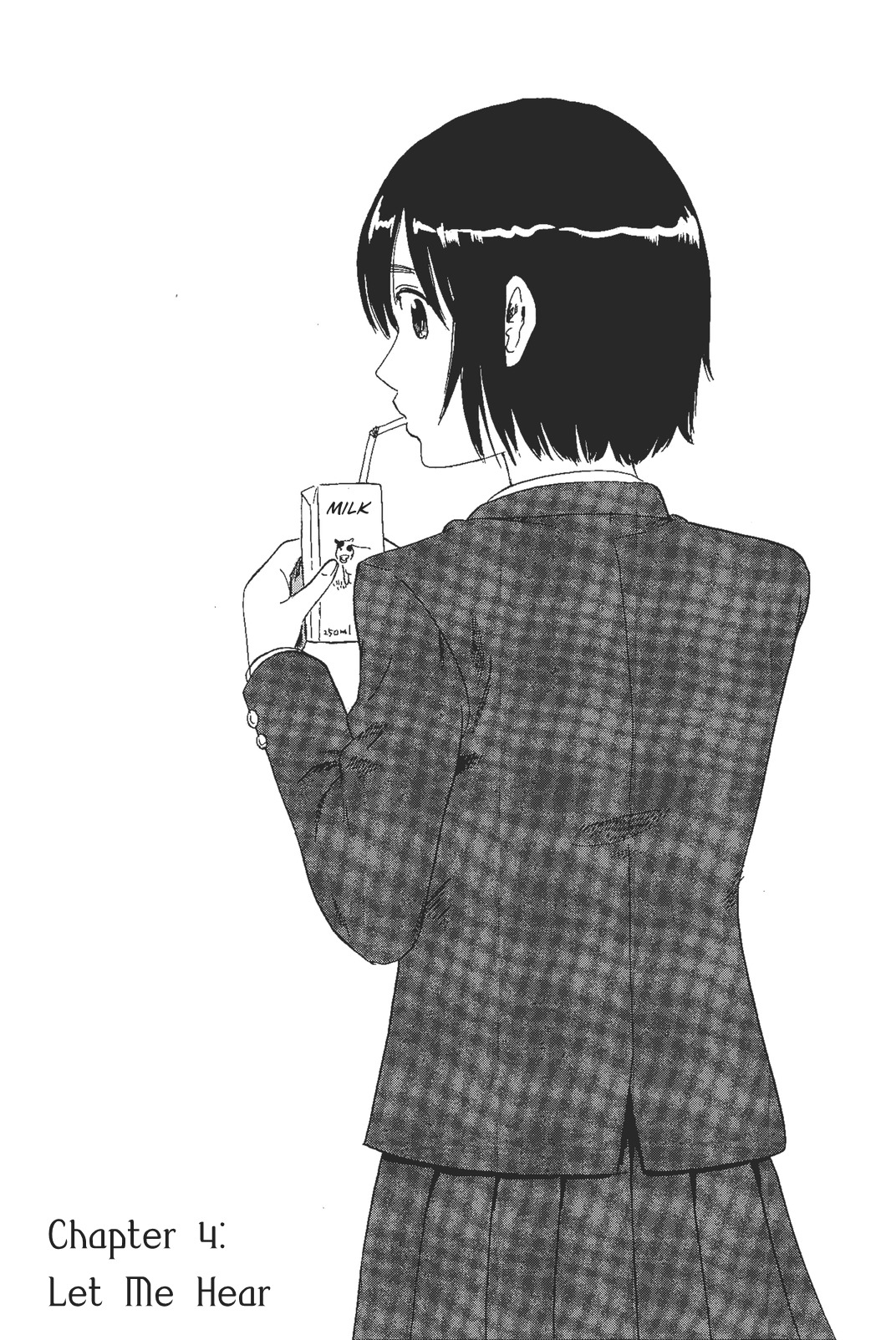 Shino-chan wa Jibun no Namae ga Ienai Chapter 4 page 1 - Chapter 4: Let Me Hear