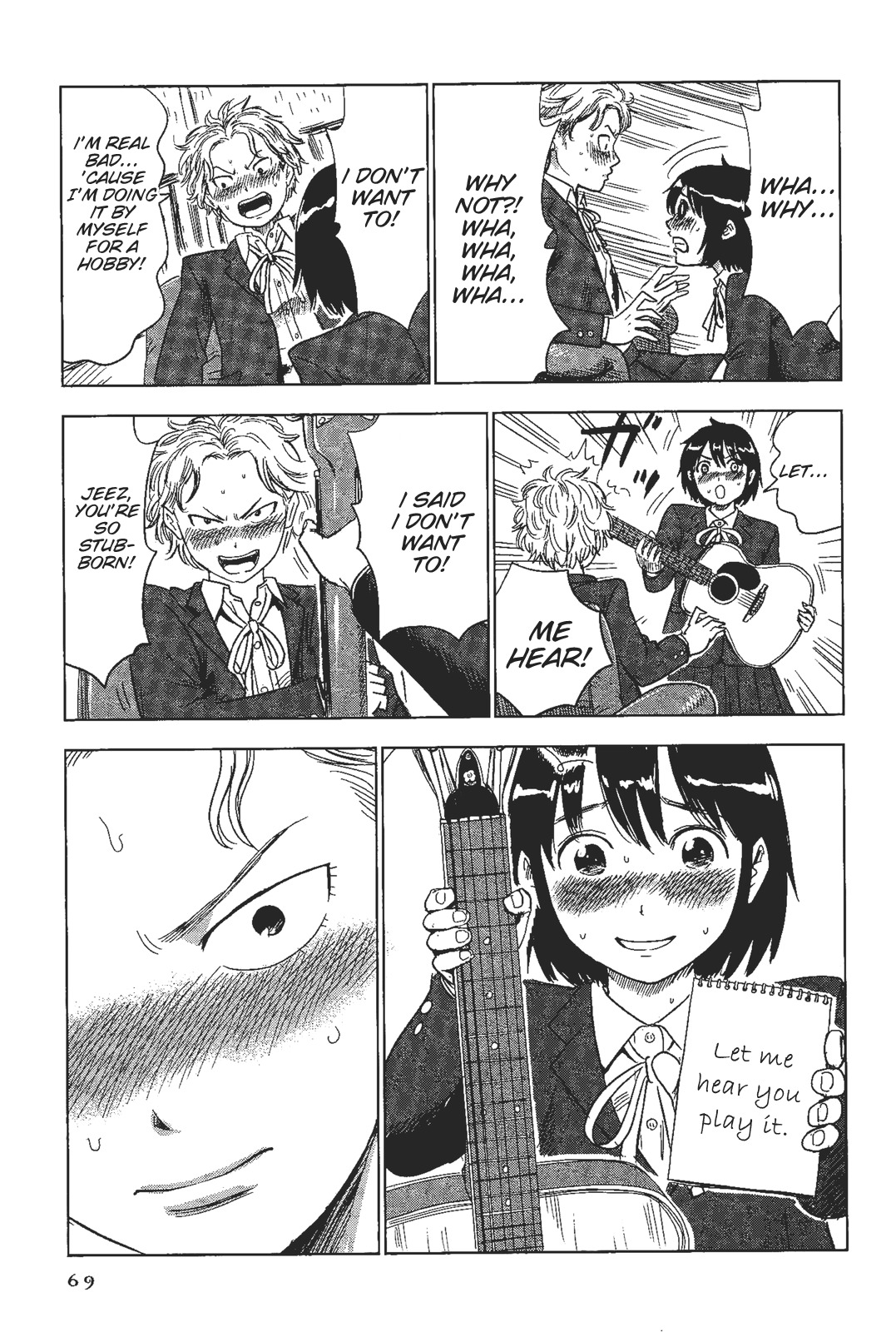 Shino-chan wa Jibun no Namae ga Ienai Chapter 4 page 13 - Chapter 4: Let Me Hear