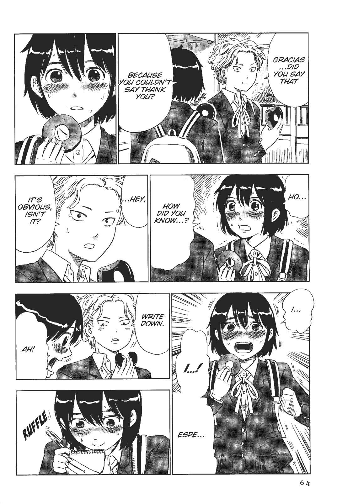 Shino-chan wa Jibun no Namae ga Ienai Chapter 4 page 8 - Chapter 4: Let Me Hear