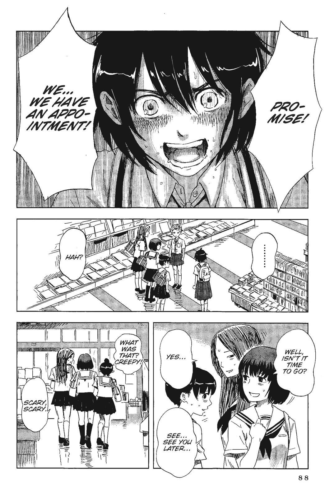 Shino-chan wa Jibun no Namae ga Ienai Chapter 5 page 12 - Chapter 5: The Worst