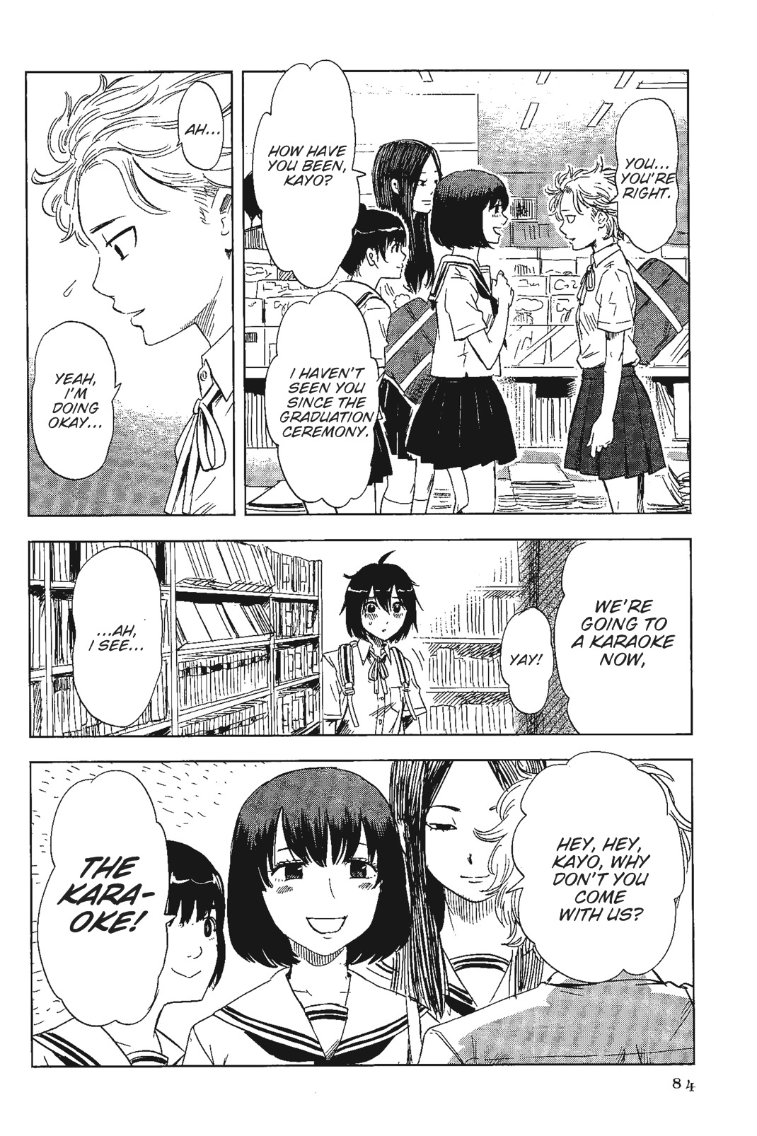 Shino-chan wa Jibun no Namae ga Ienai Chapter 5 page 8 - Chapter 5: The Worst