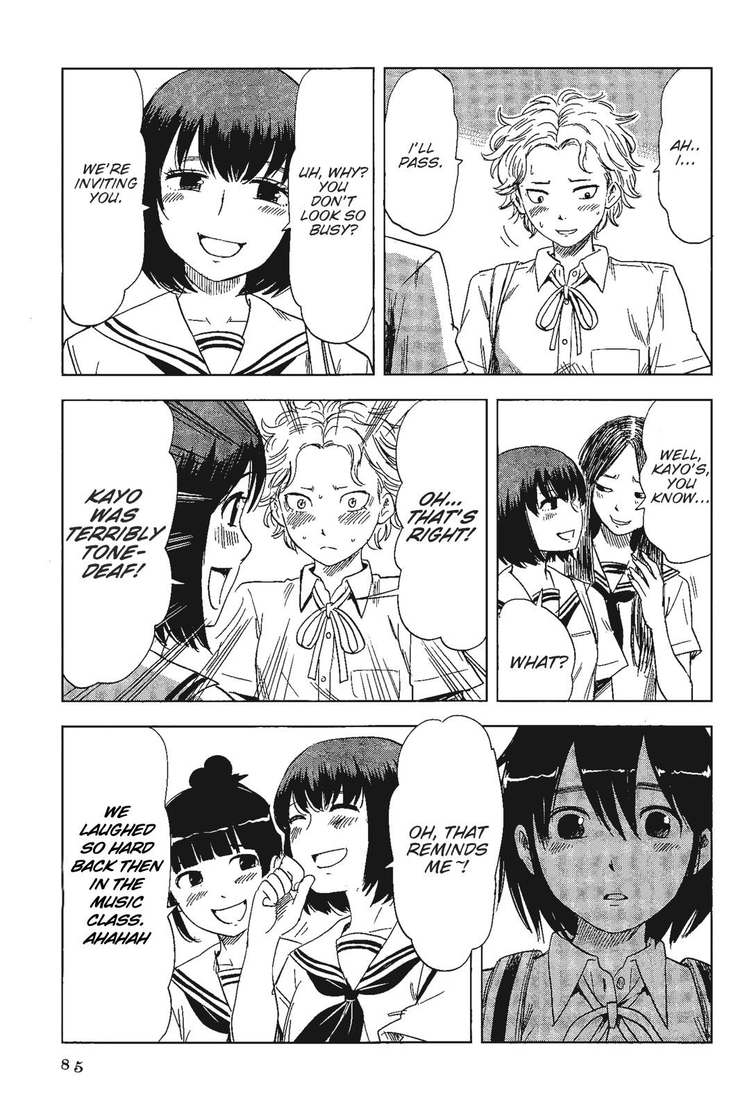 Shino-chan wa Jibun no Namae ga Ienai Chapter 5 page 9 - Chapter 5: The Worst