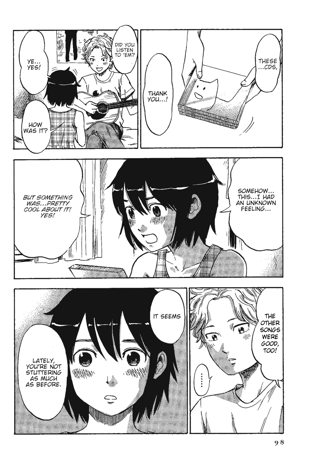 Shino-chan wa Jibun no Namae ga Ienai Chapter 6 page 4 - Chapter 6: Shino Kayo