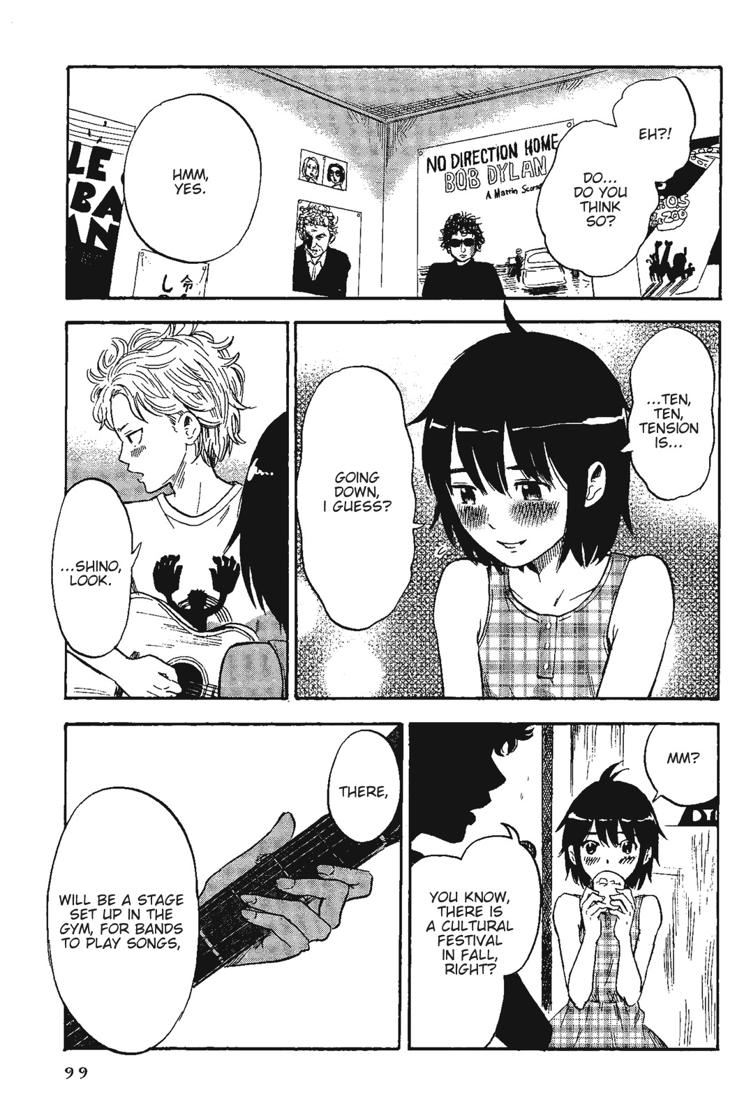 Shino-chan wa Jibun no Namae ga Ienai Chapter 6 page 5 - Chapter 6: Shino Kayo