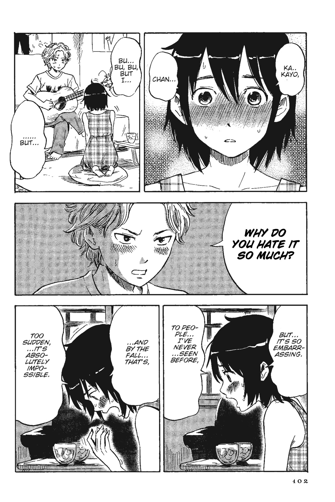 Shino-chan wa Jibun no Namae ga Ienai Chapter 6 page 8 - Chapter 6: Shino Kayo