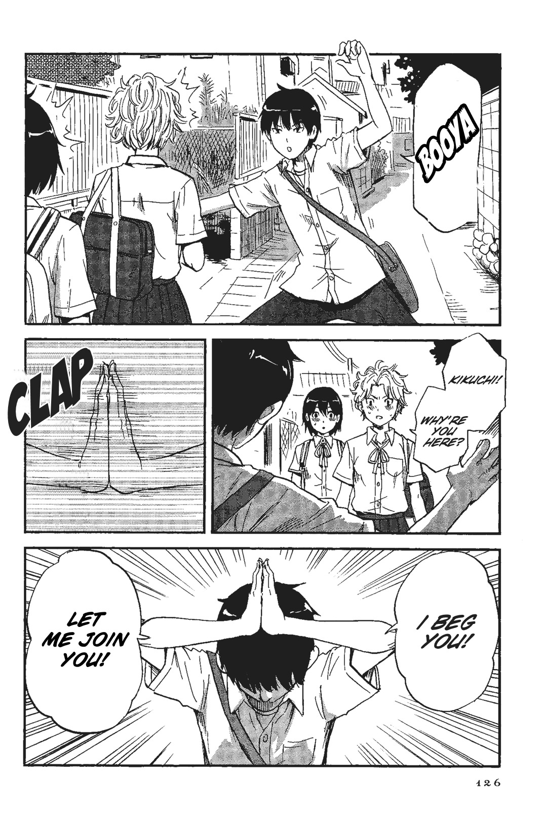 Shino-chan wa Jibun no Namae ga Ienai Chapter 7 page 12 - Chapter 7: Let's Practice A Little Harder