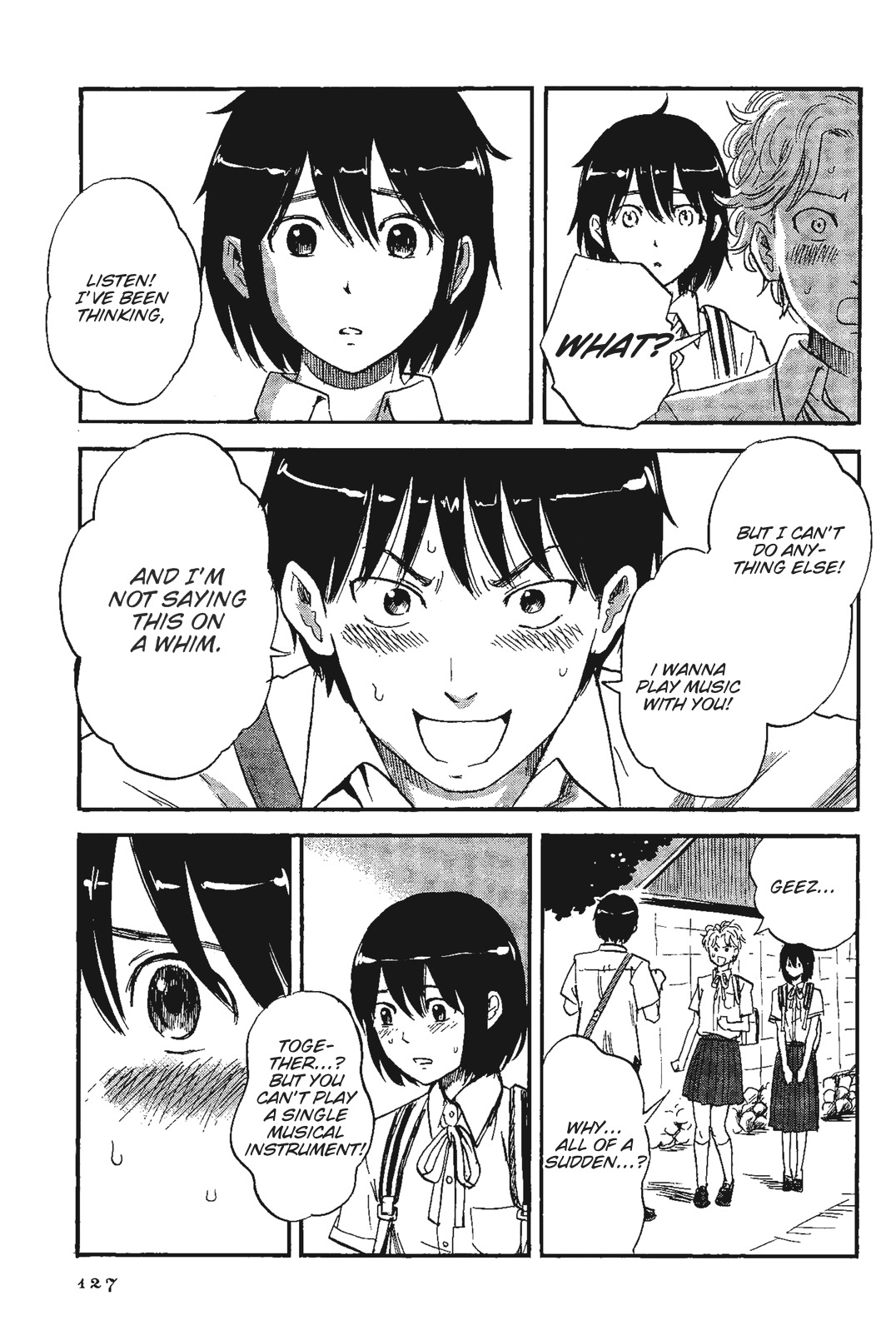 Shino-chan wa Jibun no Namae ga Ienai Chapter 7 page 13 - Chapter 7: Let's Practice A Little Harder