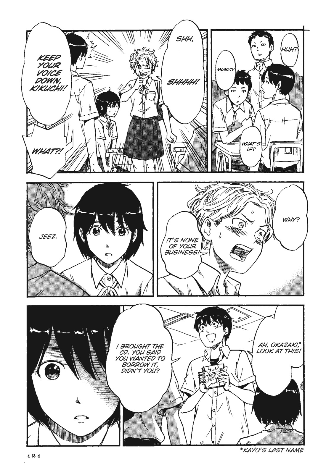 Shino-chan wa Jibun no Namae ga Ienai Chapter 7 page 7 - Chapter 7: Let's Practice A Little Harder