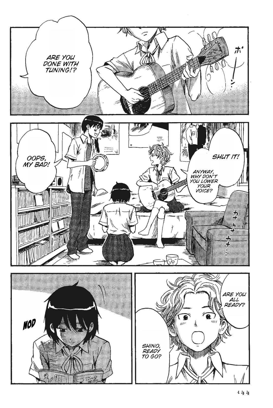 Shino-chan wa Jibun no Namae ga Ienai Chapter 8 page 10 - Chapter 8: Tell Me Why, Or I´ll Never Know.