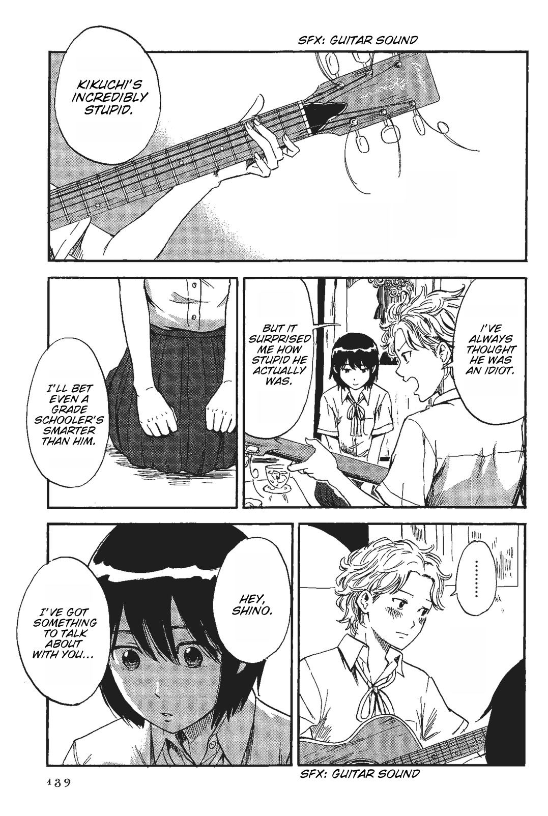 Shino-chan wa Jibun no Namae ga Ienai Chapter 8 page 5 - Chapter 8: Tell Me Why, Or I´ll Never Know.