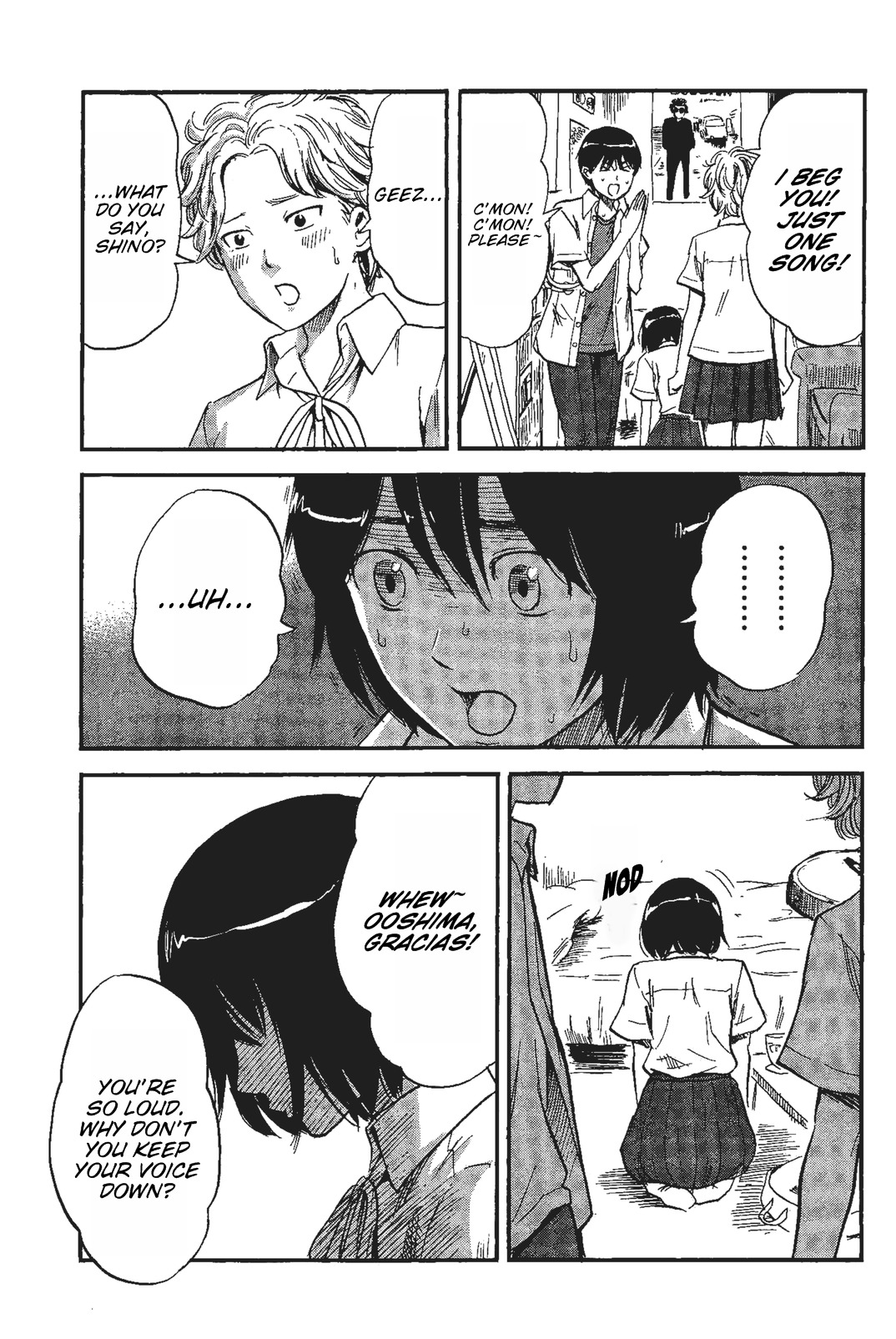 Shino-chan wa Jibun no Namae ga Ienai Chapter 8 page 9 - Chapter 8: Tell Me Why, Or I´ll Never Know.