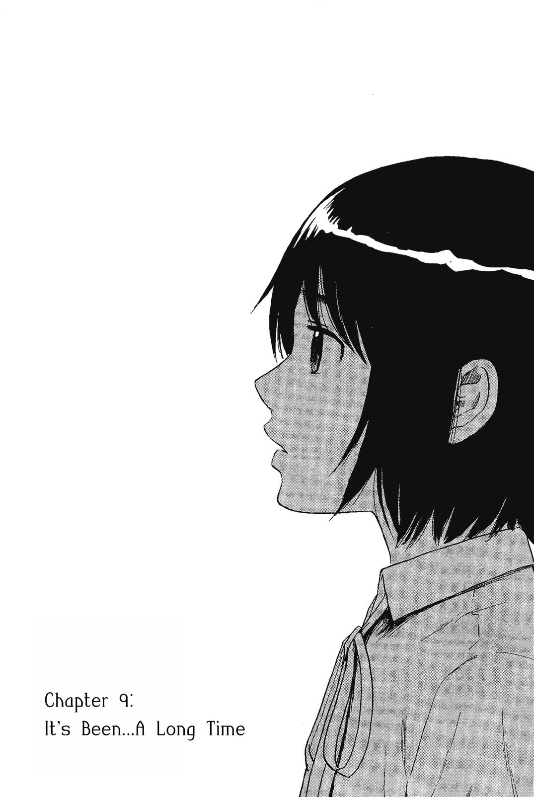 Shino-chan wa Jibun no Namae ga Ienai Chapter 9 page 1 - Chapter 9: It´s Been... A Long Time