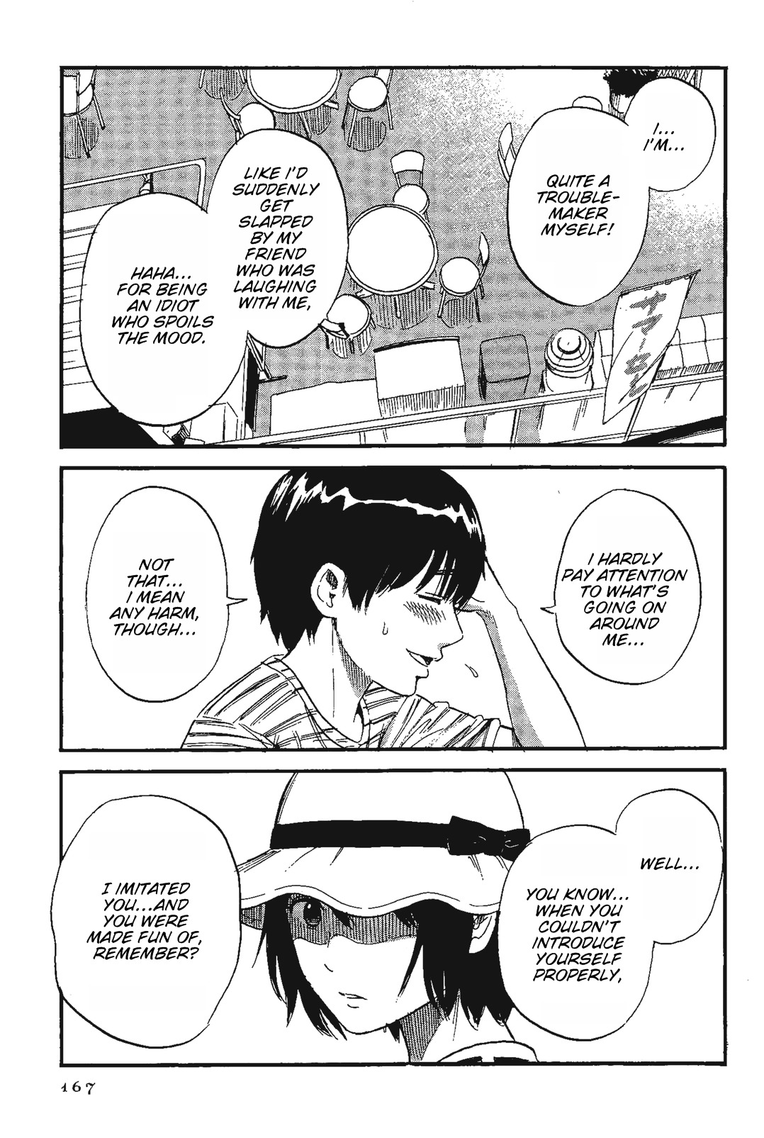 Shino-chan wa Jibun no Namae ga Ienai Chapter 9 page 13 - Chapter 9: It´s Been... A Long Time