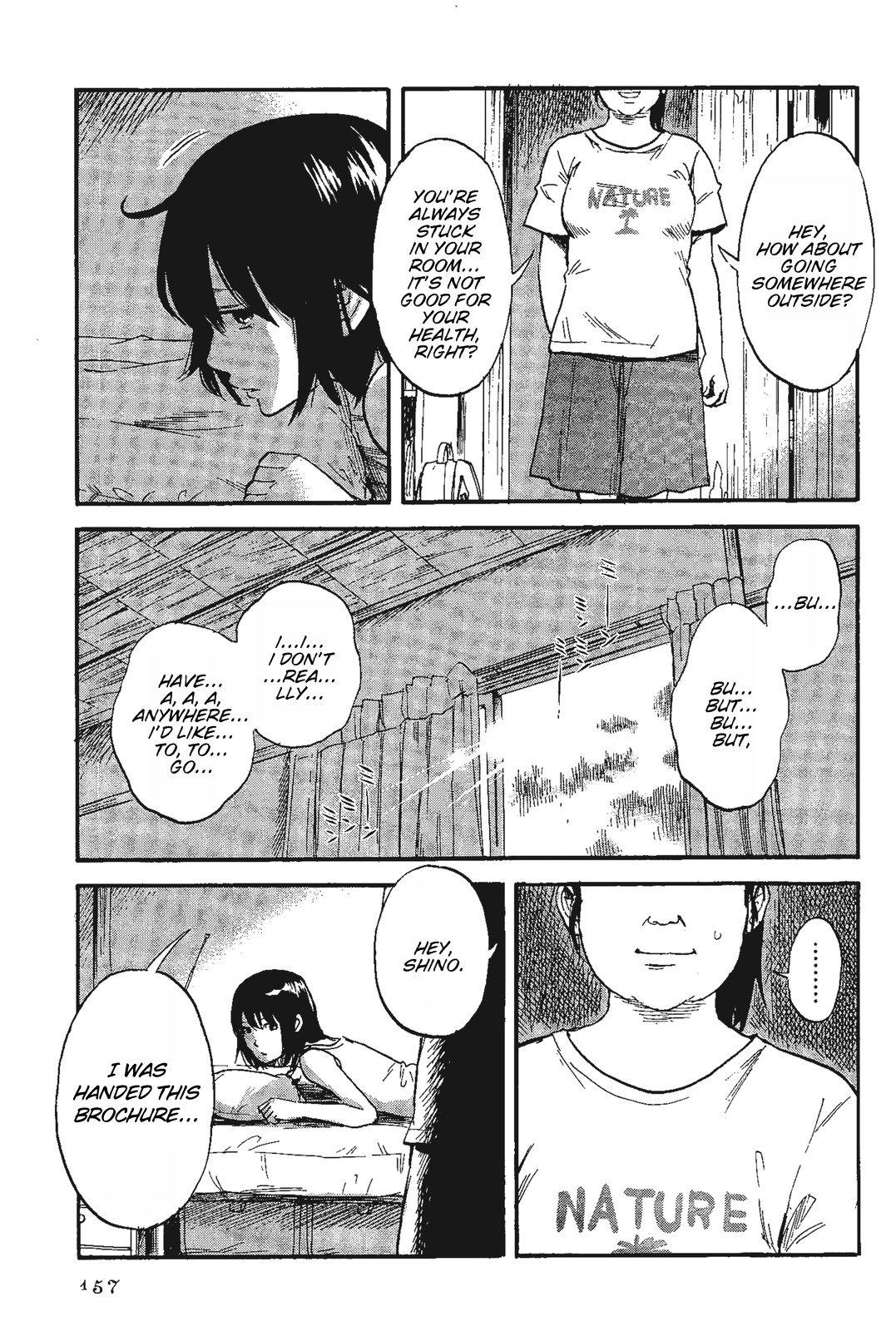 Shino-chan wa Jibun no Namae ga Ienai Chapter 9 page 3 - Chapter 9: It´s Been... A Long Time