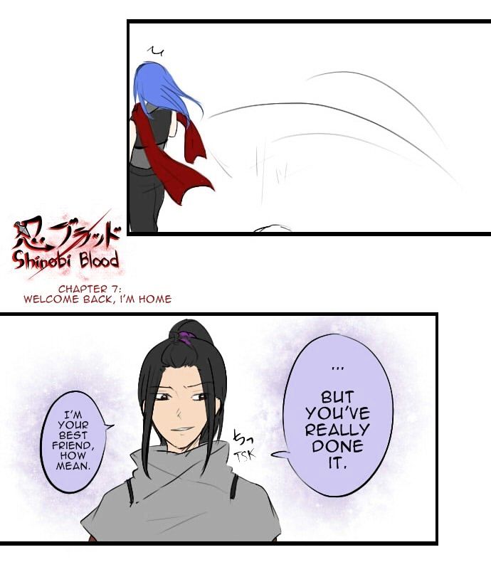 Shinobi Blood Chapter 12 page 6 - Chapter 12 : Welcome back, I'm home