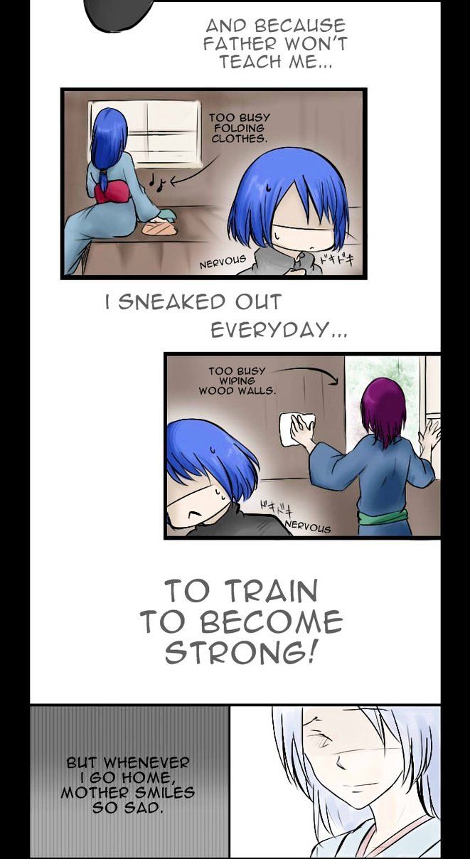 Shinobi Blood Chapter 3.5 page 13 - Chapter 3.5 : I'll be Strong