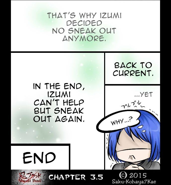 Shinobi Blood Chapter 3.5 page 14 - Chapter 3.5 : I'll be Strong
