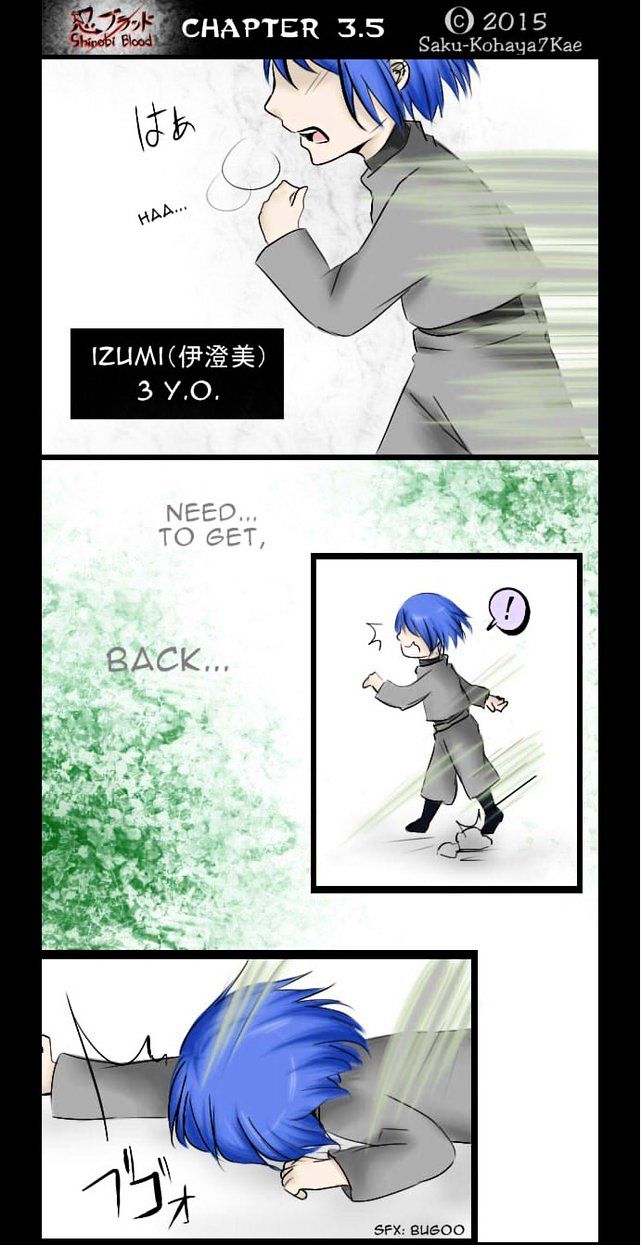 Shinobi Blood Chapter 3.5 page 4 - Chapter 3.5 : I'll be Strong