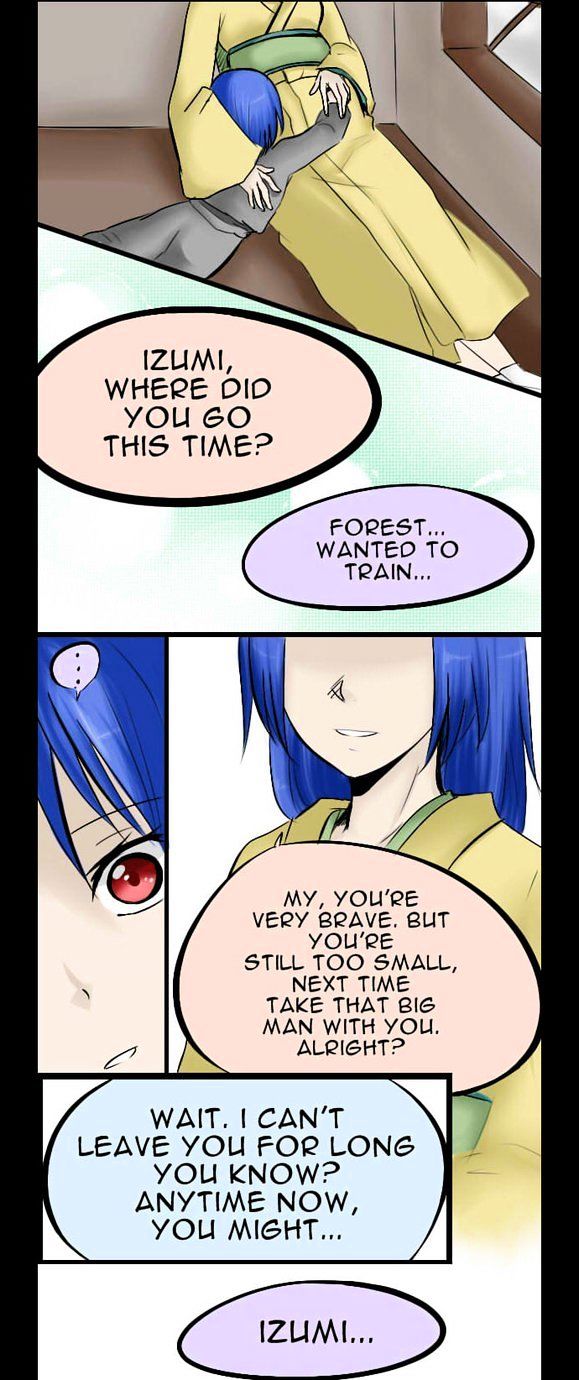 Shinobi Blood Chapter 3.5 page 8 - Chapter 3.5 : I'll be Strong