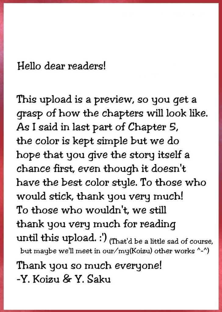 Shinobi Blood Chapter 5.5 page 1 - Chapter 5.5 : Time-skip Preview