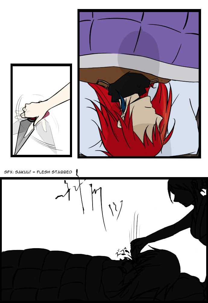 Shinobi Blood Chapter 6 page 13 - Chapter 6 : Curiosity killed the cat, no one dies though