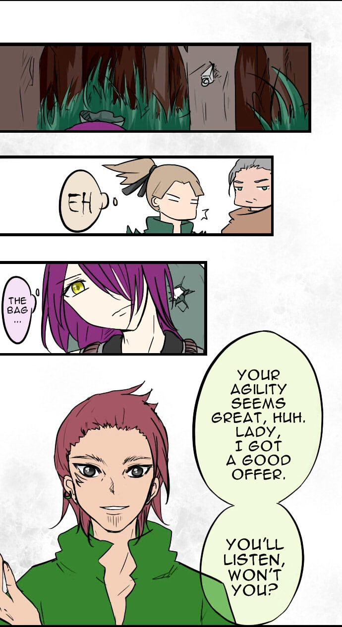 Shinobi Blood Chapter 6 page 7 - Chapter 6 : Curiosity killed the cat, no one dies though