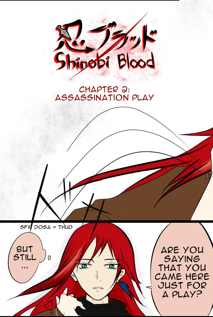 Shinobi Blood Chapter 7 page 4 - Chapter 7 : Assassination Play