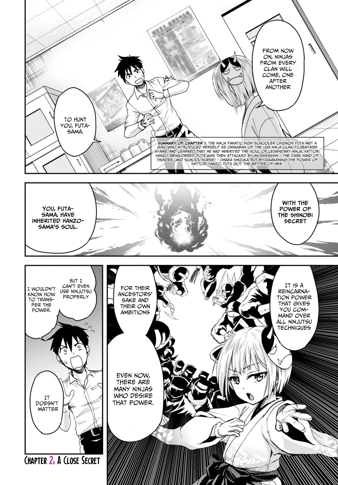 Shinobi Kill Chapter 2 page 2 - Chapter 2: A Close Secret