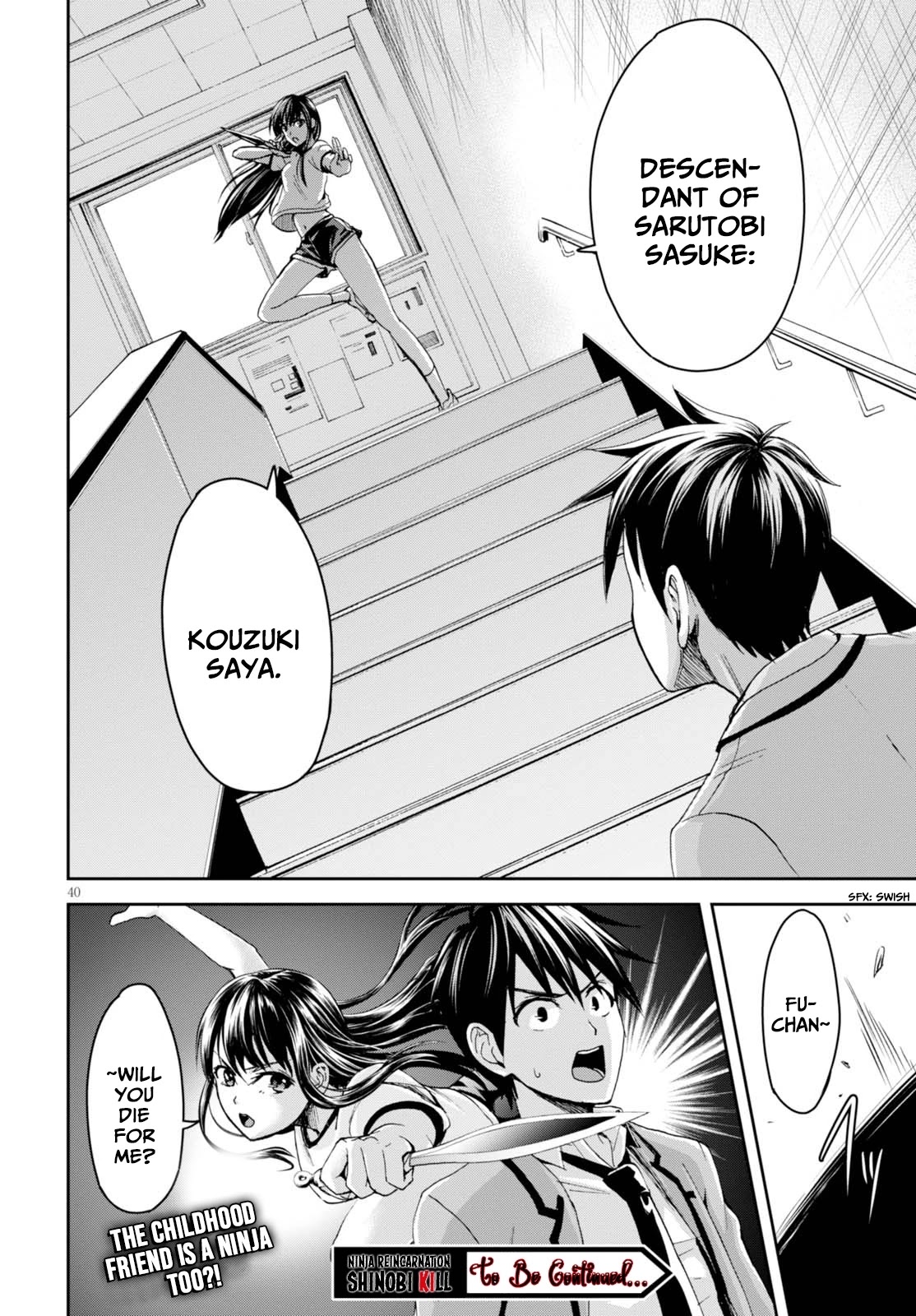 Shinobi Kill Chapter 2 page 40 - Chapter 2: A Close Secret