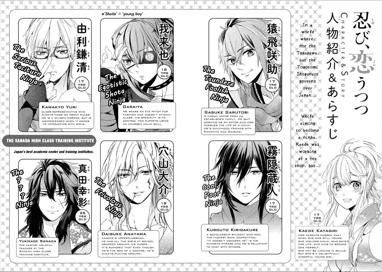 Shinobi, Koi Utsutsu Chapter 1 page 5 - Chapter 1