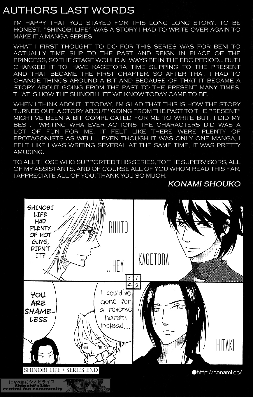 Shinobi Life Chapter 64 page 37 - Chapter 64 [END]