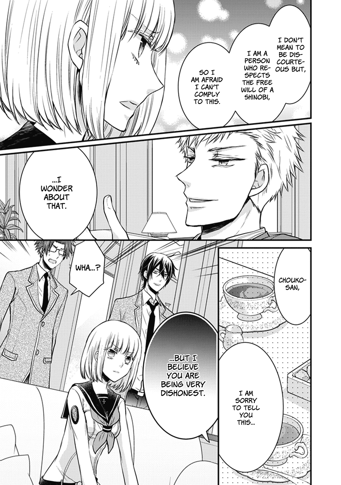 Shinobi Shijuusou Chapter 26 page 6 - Chapter 26
