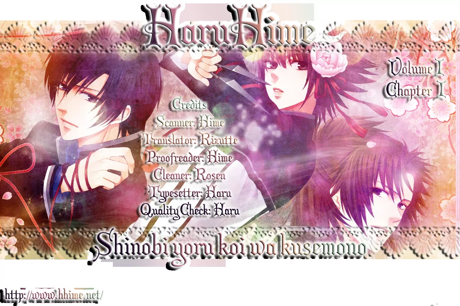 Shinobi yoru Koi wa Kusemono Chapter 1 page 1 - Chapter 1