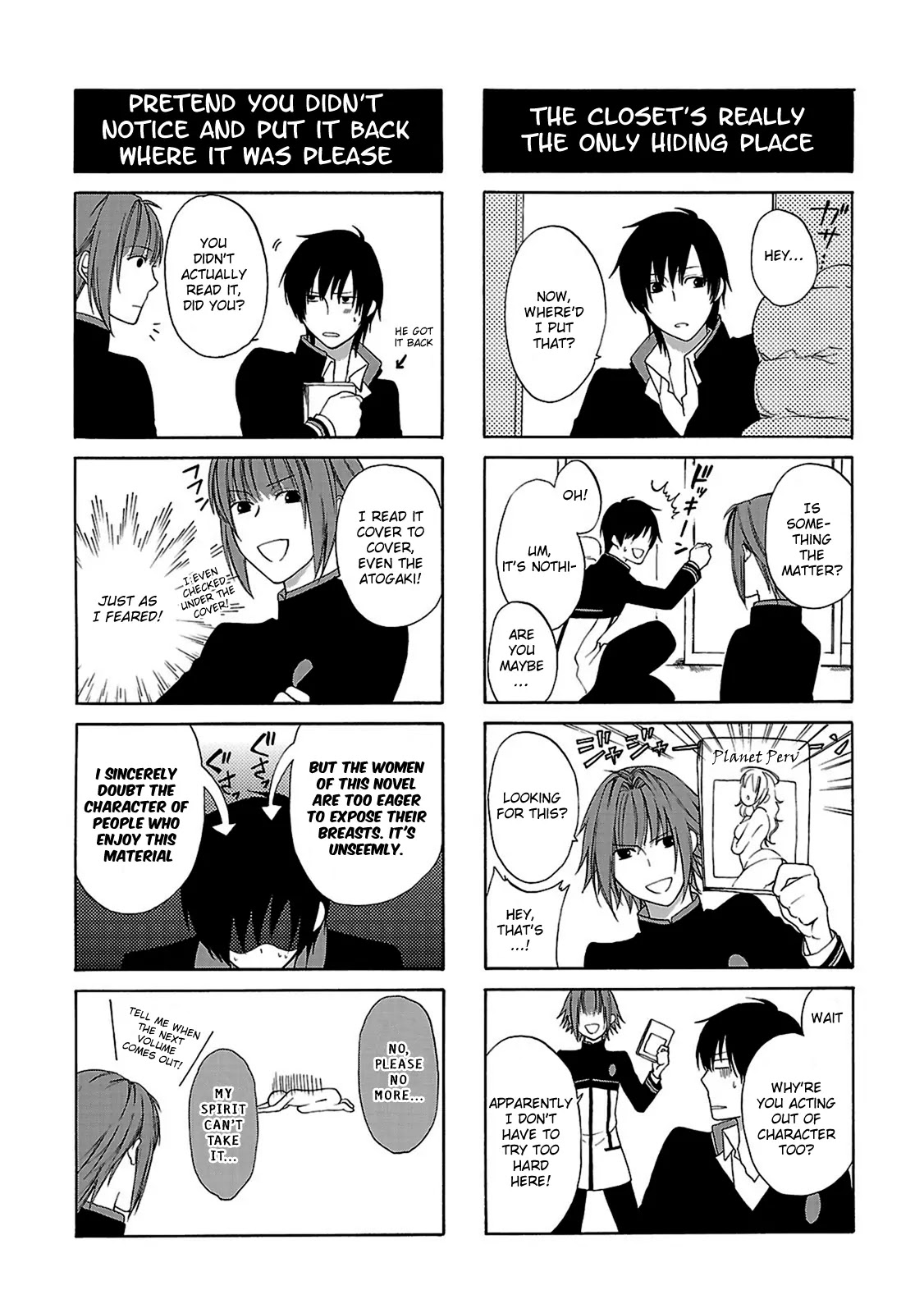Shinobi yoru Koi wa Kusemono Chapter 3.5 page 4 - Chapter 3.5