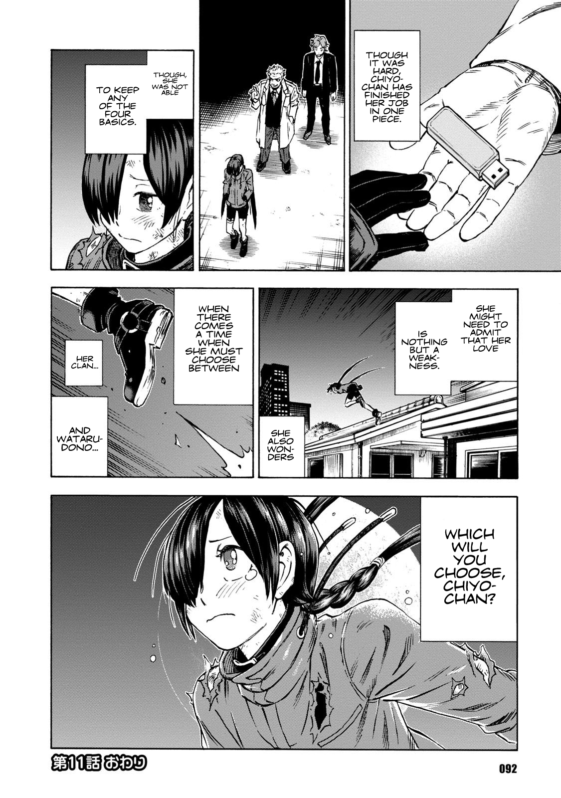 Shinobuna! Chiyo-chan Chapter 11 page 24 - Chapter 11: The Four Basics