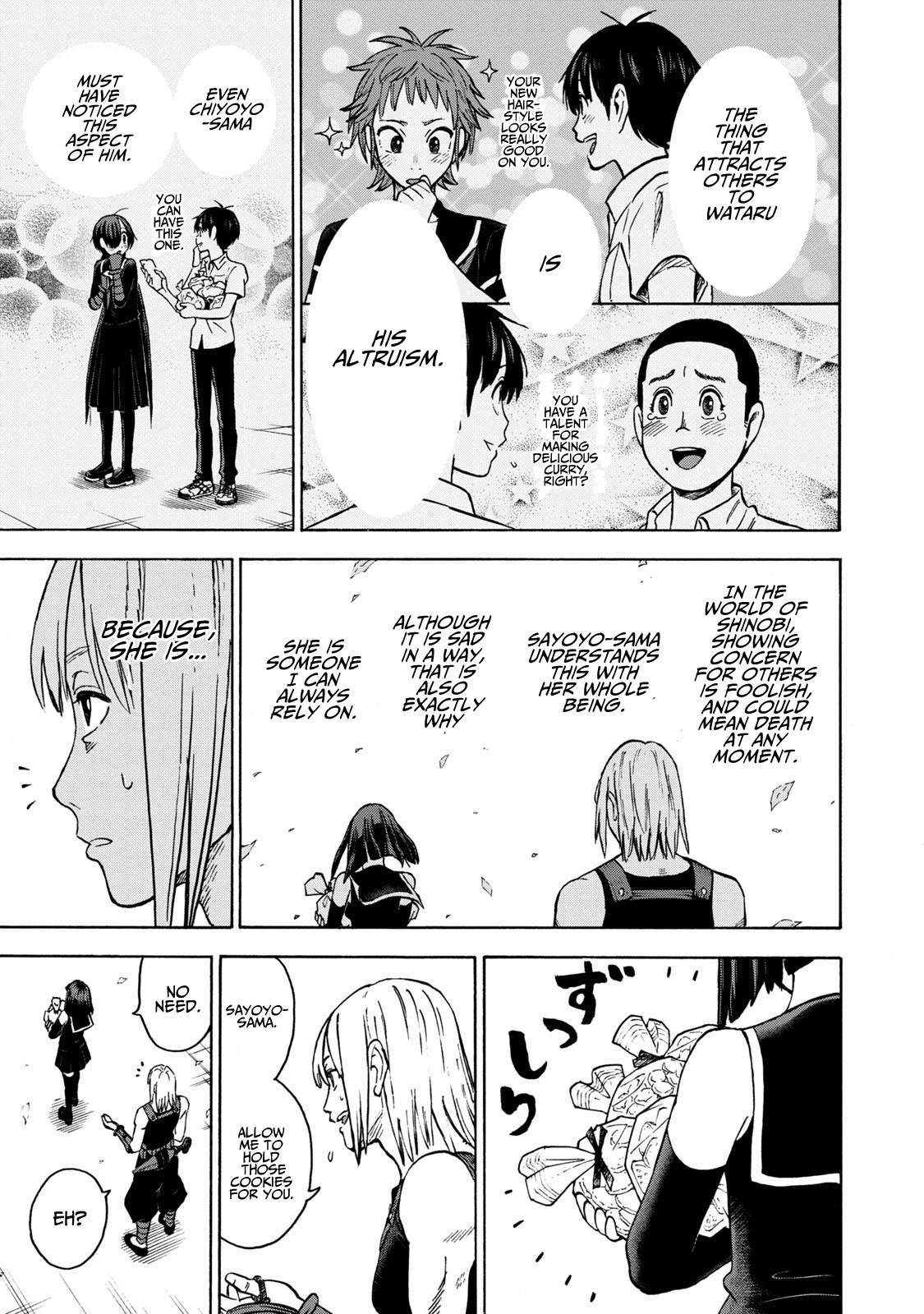 Shinobuna! Chiyo-chan Chapter 12 page 21 - Chapter 12: His Charm