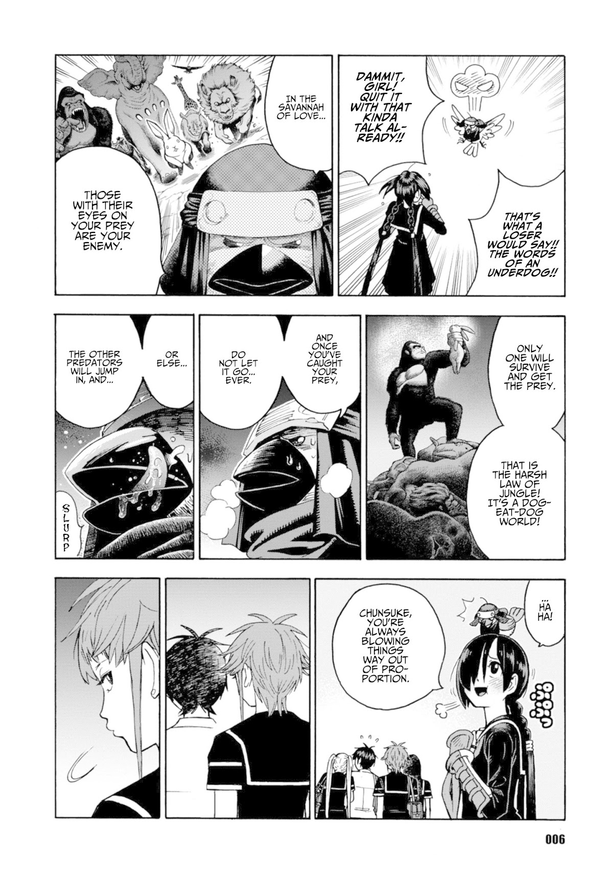 Shinobuna! Chiyo-chan Chapter 16 page 4 - Chapter 16: The Savannah of Love