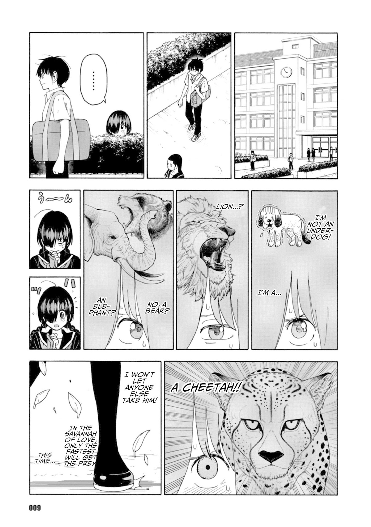 Shinobuna! Chiyo-chan Chapter 16 page 7 - Chapter 16: The Savannah of Love