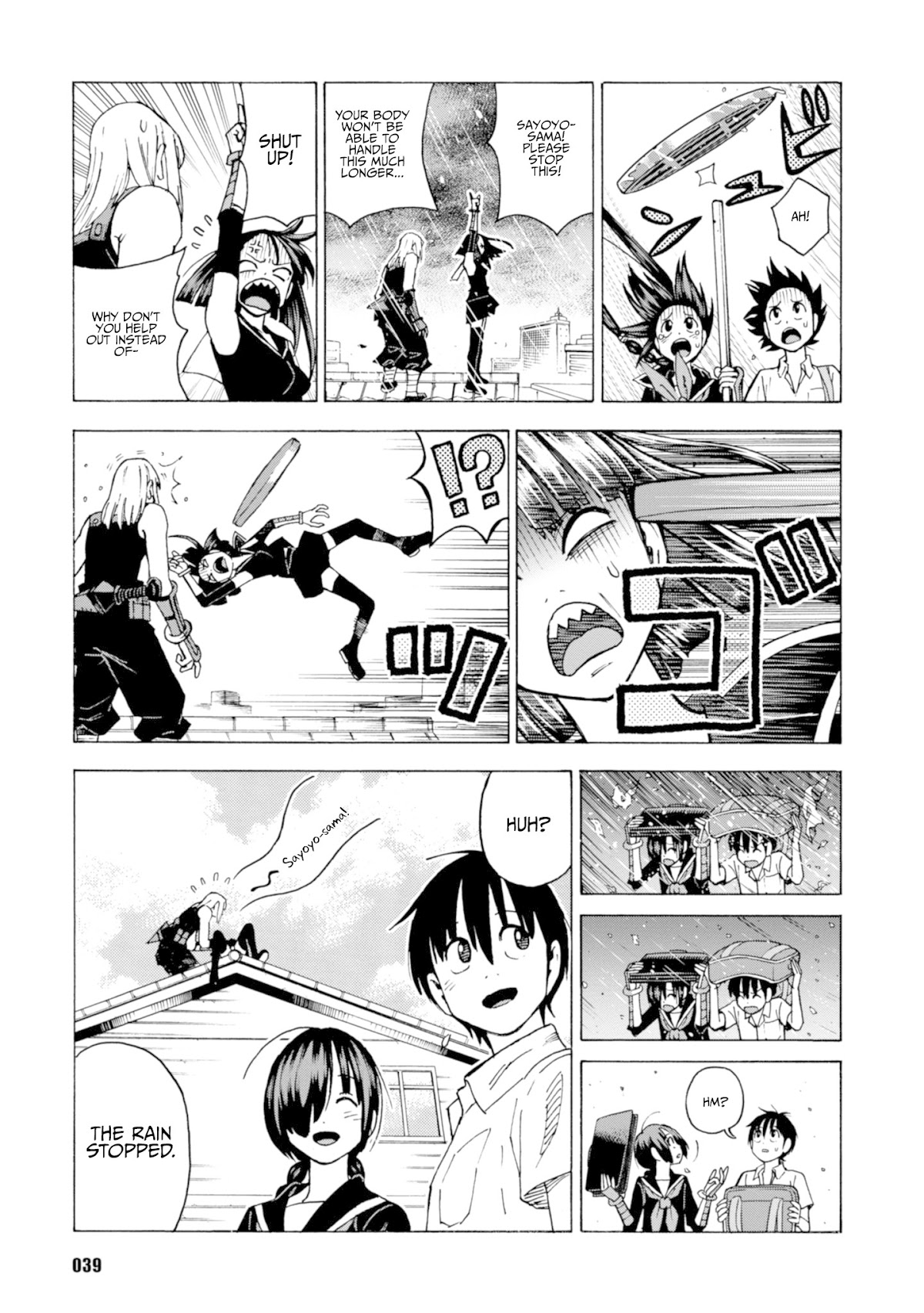Shinobuna! Chiyo-chan Chapter 17 page 13 - Chapter 17: Sayoyo's Determination