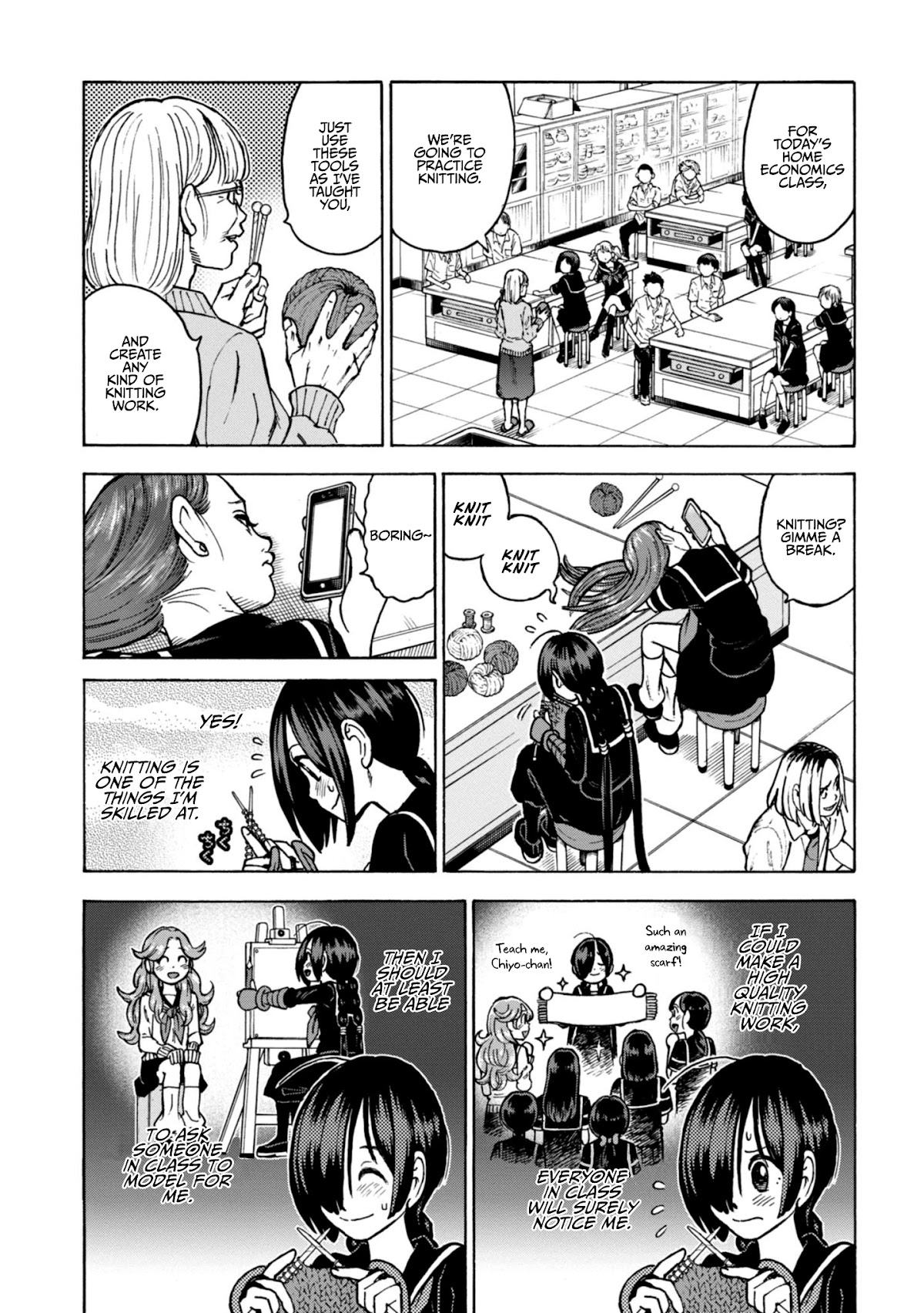 Shinobuna! Chiyo-chan Chapter 18 page 10 - Chapter 18: Classmate