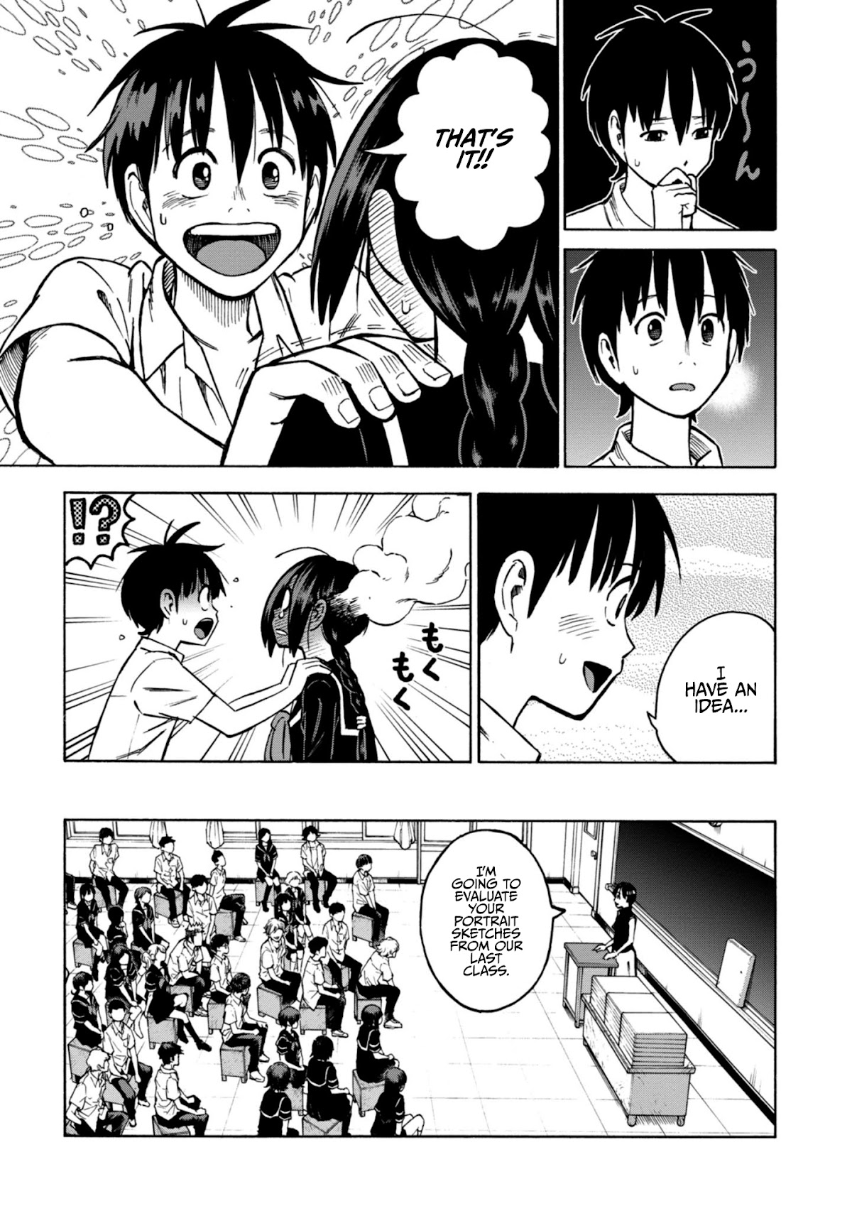 Shinobuna! Chiyo-chan Chapter 18 page 19 - Chapter 18: Classmate