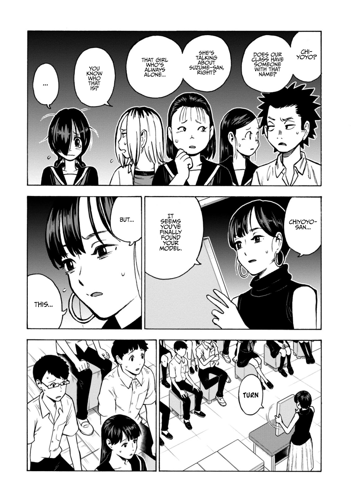 Shinobuna! Chiyo-chan Chapter 18 page 21 - Chapter 18: Classmate