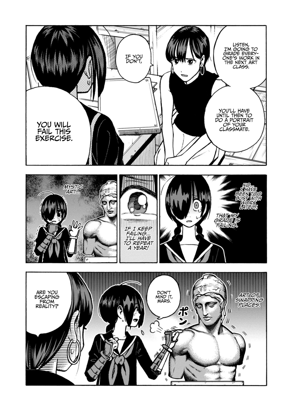 Shinobuna! Chiyo-chan Chapter 18 page 4 - Chapter 18: Classmate