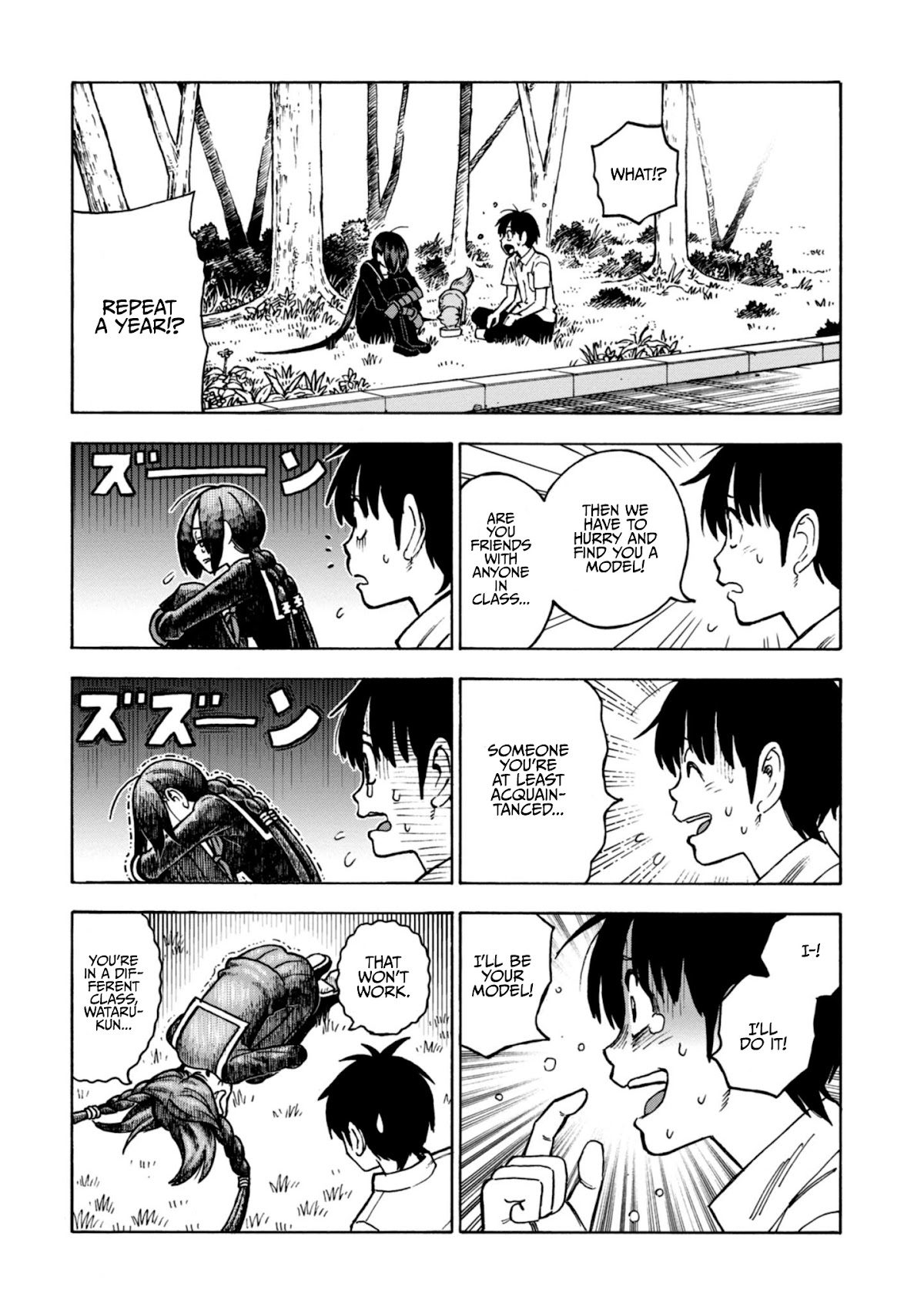 Shinobuna! Chiyo-chan Chapter 18 page 5 - Chapter 18: Classmate