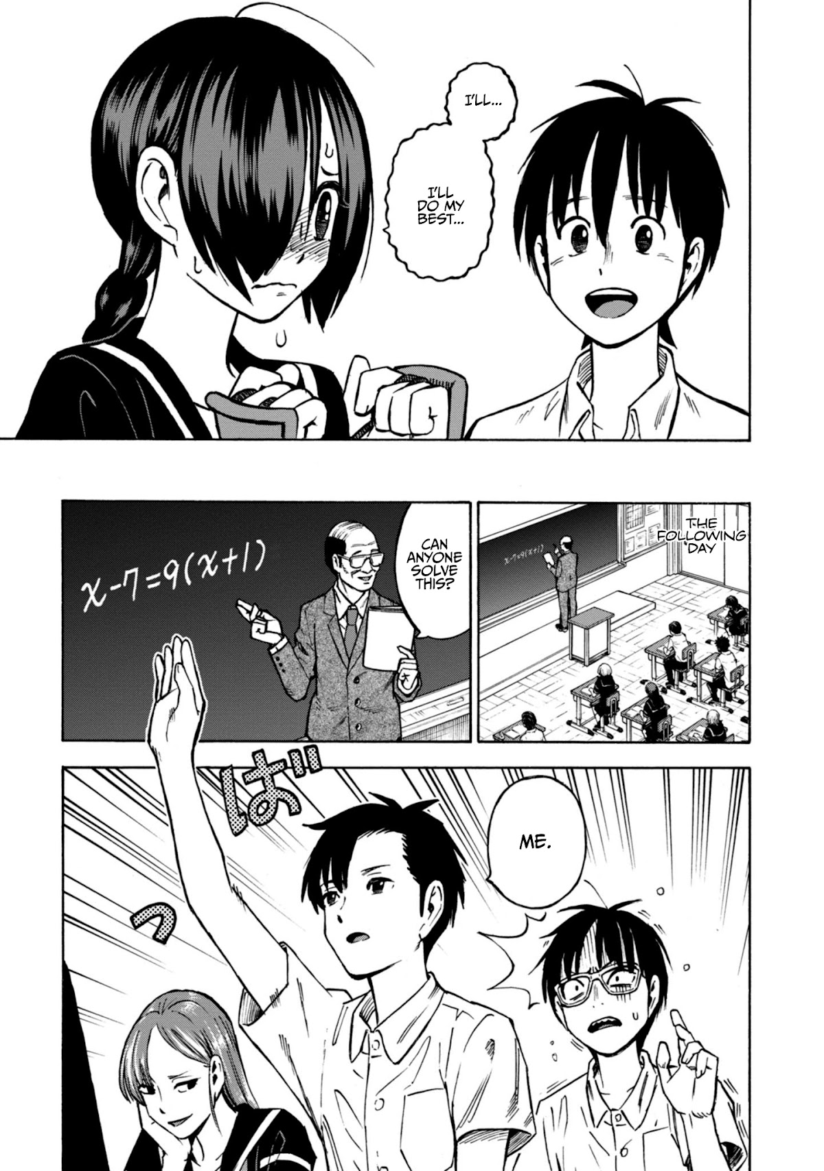 Shinobuna! Chiyo-chan Chapter 18 page 7 - Chapter 18: Classmate