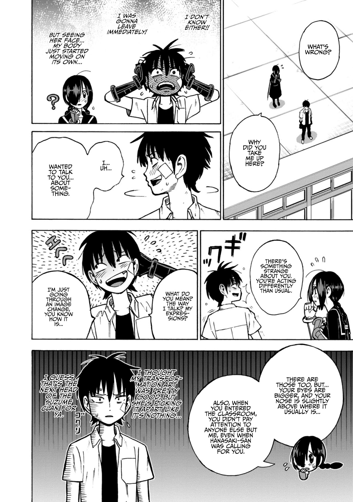 Shinobuna! Chiyo-chan Chapter 19 page 13 - Chapter 19: Inside Sarutobi Kai's Heart